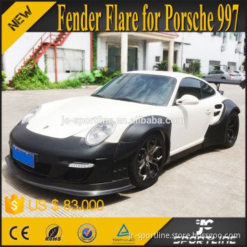 LB Style Fiberglass Car Fender Flare for Porsche 911 997